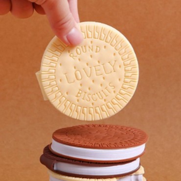 Bloco de notas biscoito