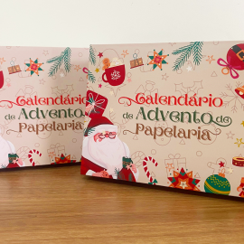 Papelaria online - Box Calendário de Advento de Papelaria