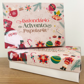 Papelaria online - Box Calendário de Advento de Papelaria