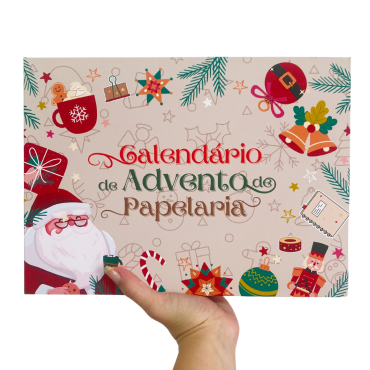  Box Calendário de Advento de Papelaria