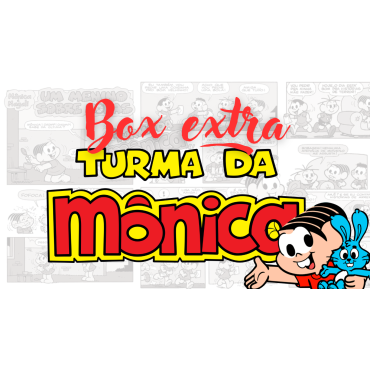 Papelaria - Box extra Turma da Mônica