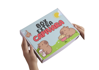 Papelaria -  Box extra CAPIVARA