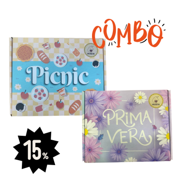 Papelaria -  Combo 2 edições PHB (Picnic, Primavera)