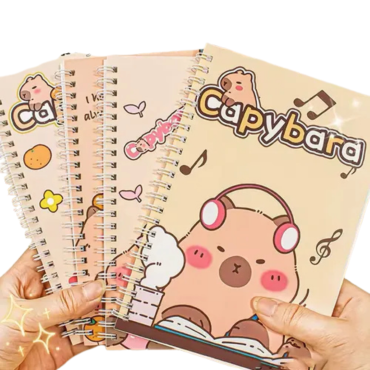 Caderno A5 Capivara