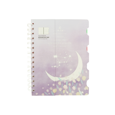 Caderno A5 Lua e Constelação