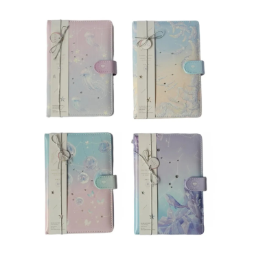 Caderno A5 Luxo Strass 