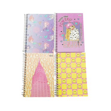 Caderno A5 Várias capas - Nova Mix