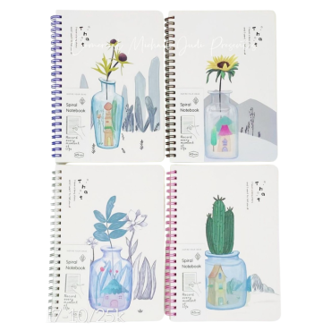 Caderno A5 wire-o 64 Fls pautado 