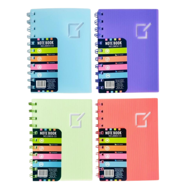 Caderno A6 Tom Pastel “Note Book” 14,8x10,5cm