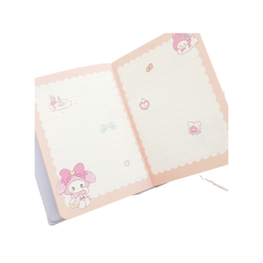 Caderno Sereias Princess Almofadado 14x9cm