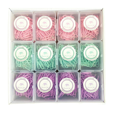 Clips de Metal 50 mm – caixinha com 25 unidades