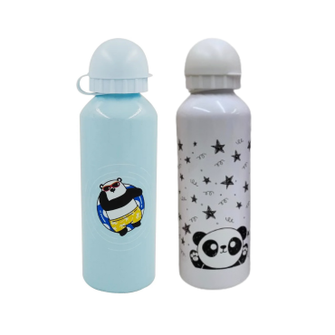 Garrafa Squeeze Panda 500ml em Alumínio - Moment