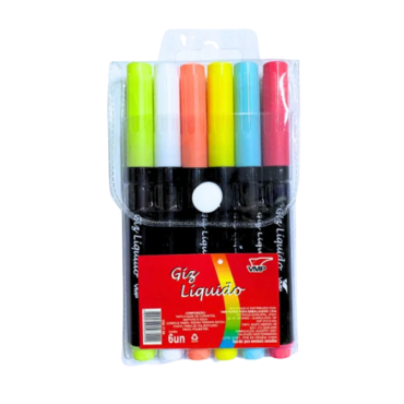 Giz Líquido 6 Cores – VMP 