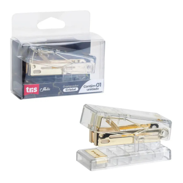 Grampeador Mini Cristal Holic - TRIS