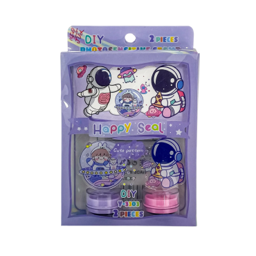 Kit Carimbos Astronauta - 2 carimbos