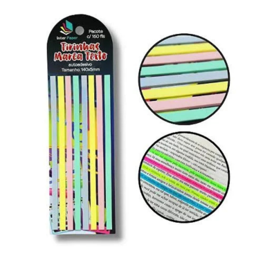 Marca-texto Adesivo Sticky Notes - Interpaper | Pastel transparente