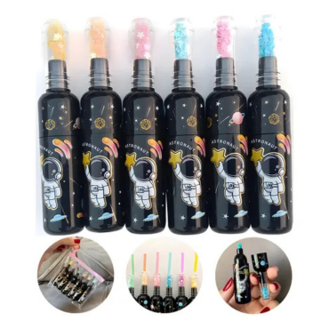 Marca-texto Planetas 6 Cores