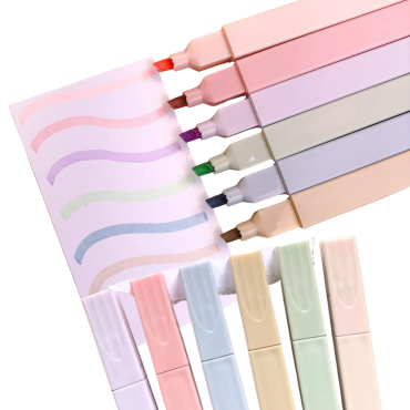 Marca-texto Quadrado Aesthetic