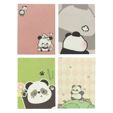 Notas autoadesivas - Bloco de Anotação Panda 6,8x9,3cm - Megagift