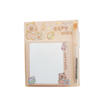 Notas autoadesivas - Sticky notes Capivara