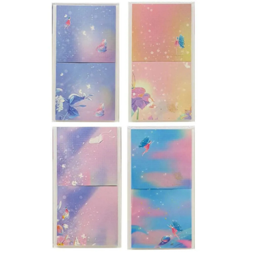 Notas autoadesivas - Sticky notes Fadas e borboletas
