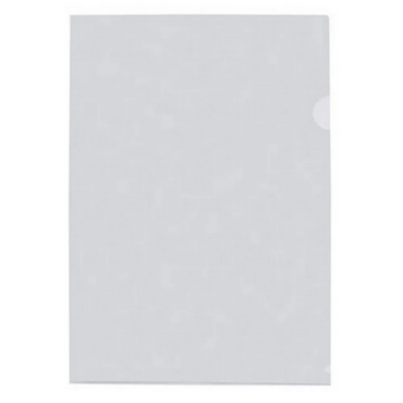 Papelaria - Pasta Plástica “L” A4 Cristal – Kaz