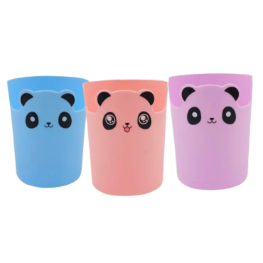 Papelaria - Porta Lápis Panda 10x8cm - Interponte