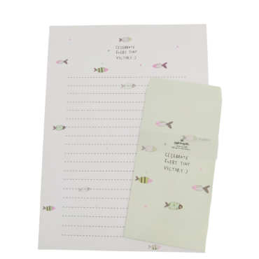 Papelaria - Papel carta com envelope