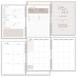 Planner Compacto mensal Love Garden Fina Ideia
