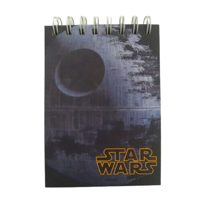 Caderneta espiral capa dura - Star Wars