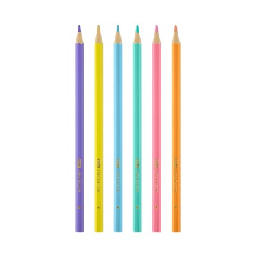 Lápis de cor Pastel BRW