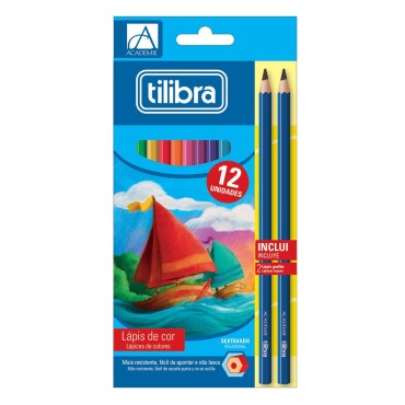 Lápis de cor Tilibra Academie